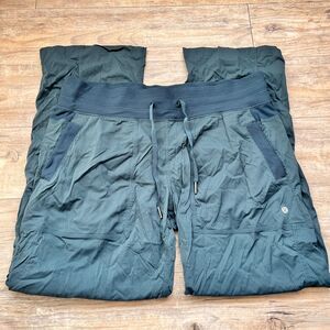 Lululemon Dance Studio Mid-Rise Pant Regular Indochine Blue Size 12 Cargo